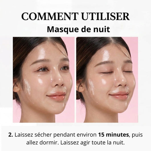 Masque de nuit au collagène